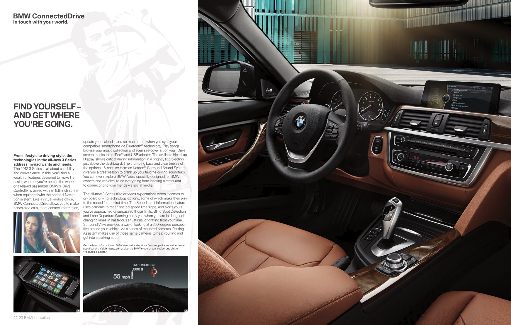 2012 BMW 3-Series Sedan Brochure Page 35